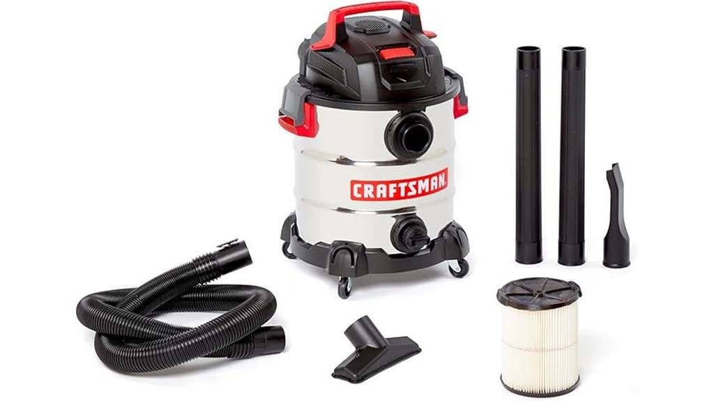 10 gallon wet dry vacuum