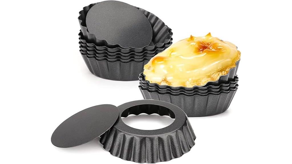 12 piece egg tart molds