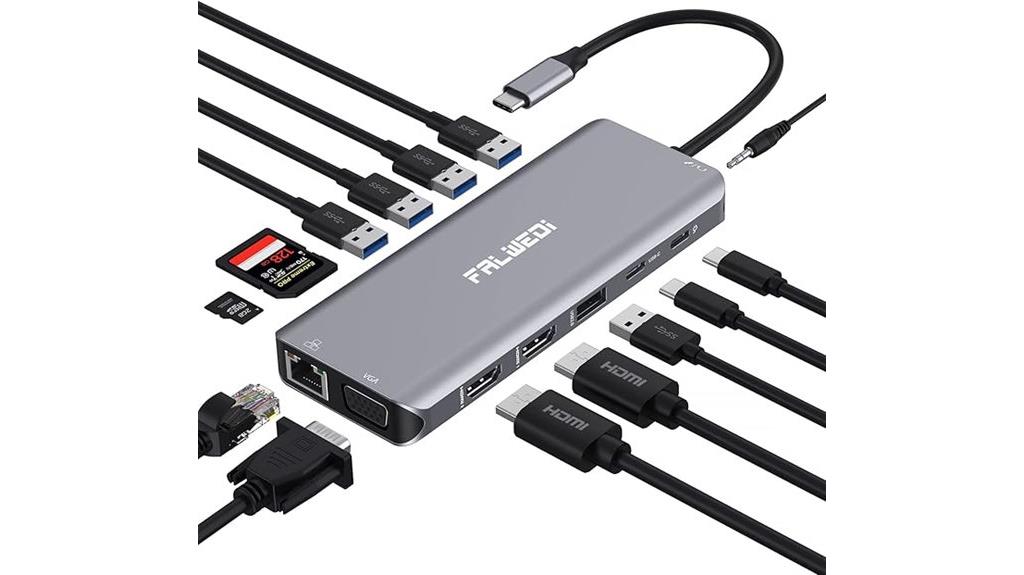 14 in 1 usb c dock