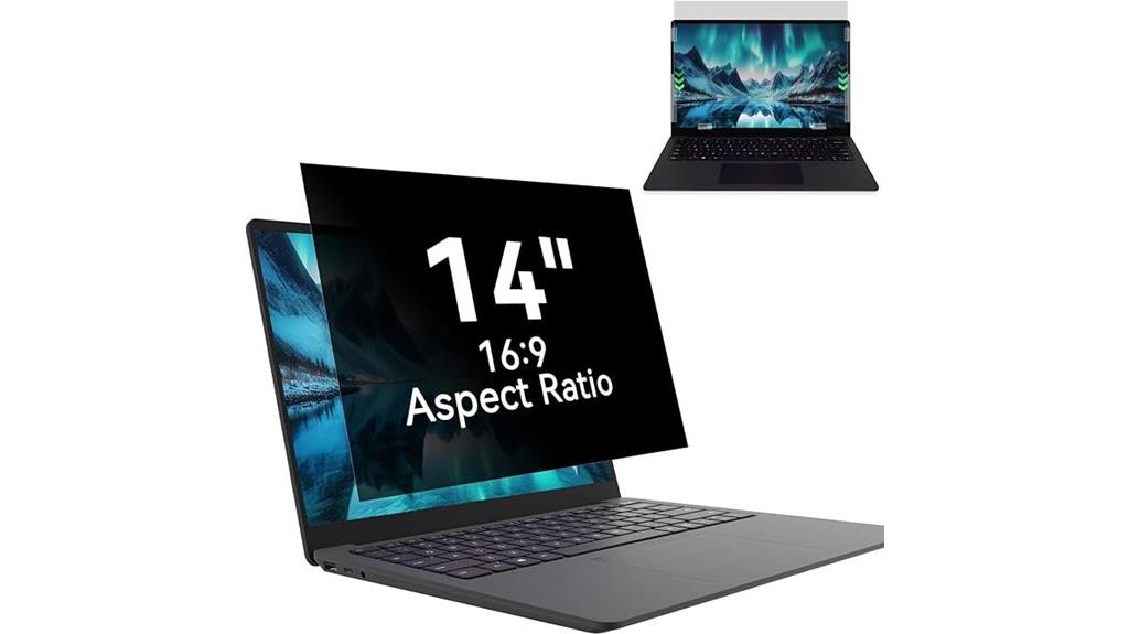 14 inch laptop privacy screen