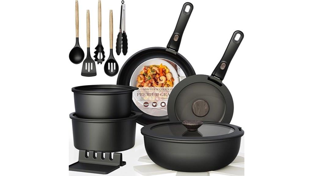 21 piece rv cookware set