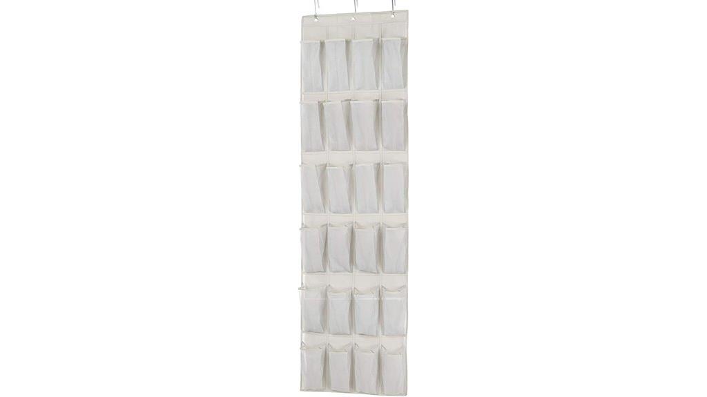 24 pocket door shoe organizer