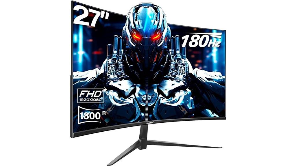 27 inch curved gaming monitor