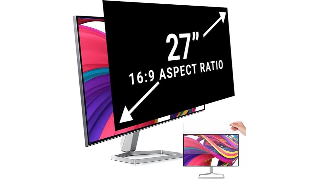 27 inch privacy monitor