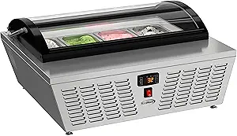 32 inch ice cream freezer