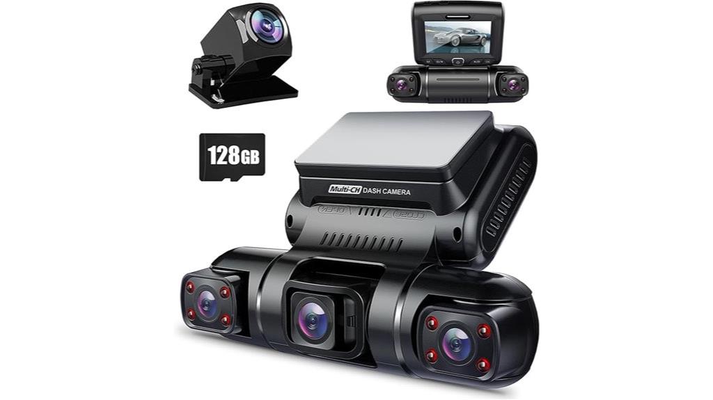 360 degree four channel camera