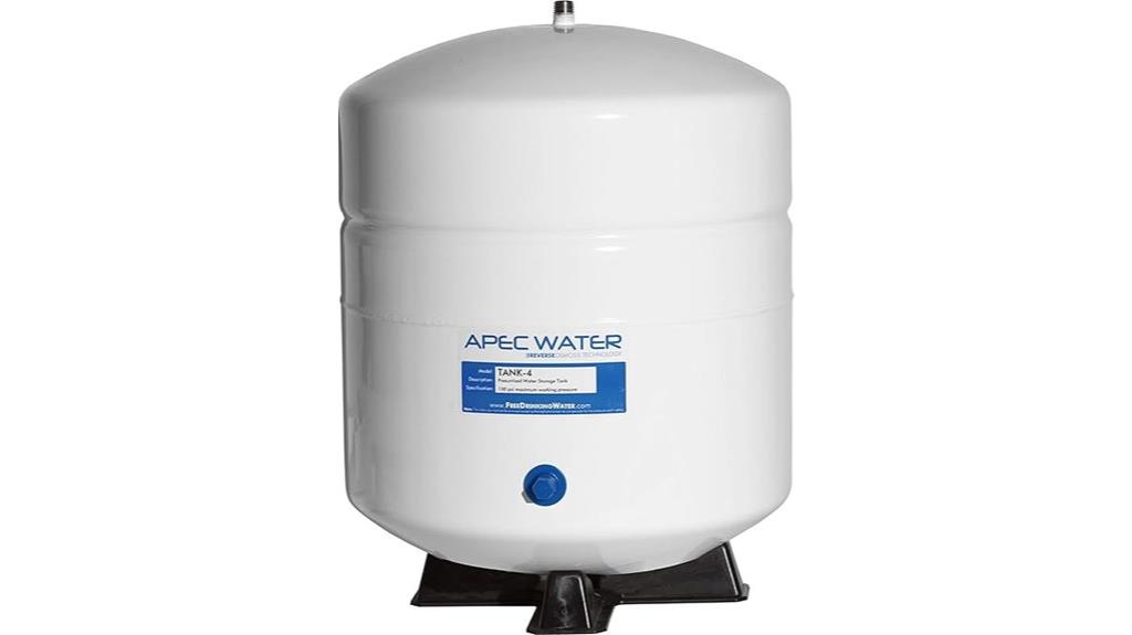 4 gallon reverse osmosis tank