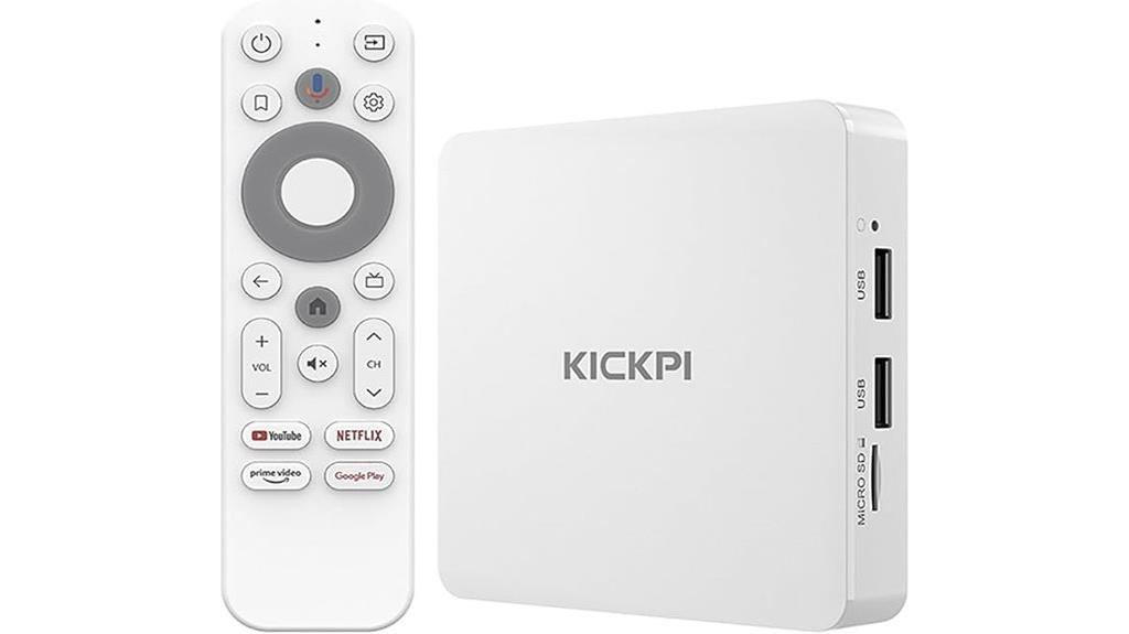 4k streaming voice control