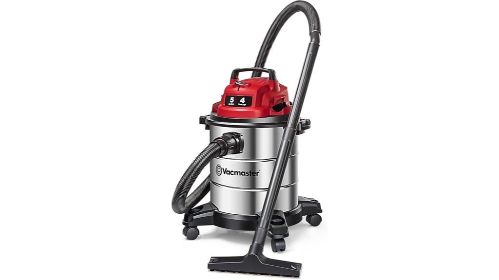 5 gallon stainless steel vacuum