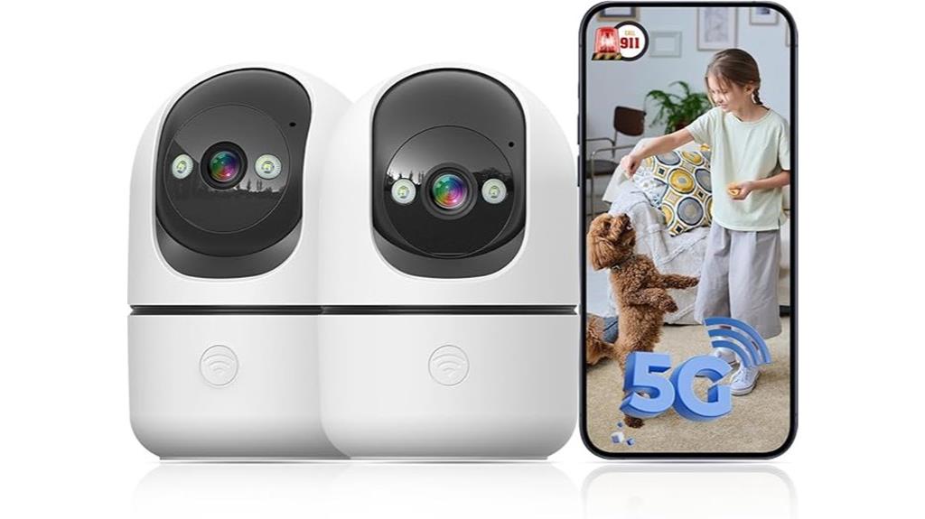 5g and 2 4g wifi cameras