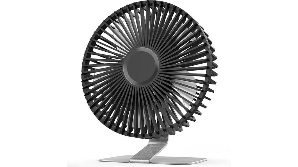 adjustable 4 speed usb fan