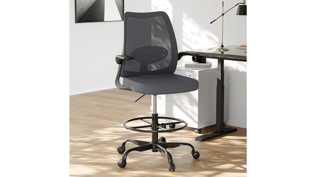adjustable drafting chair features