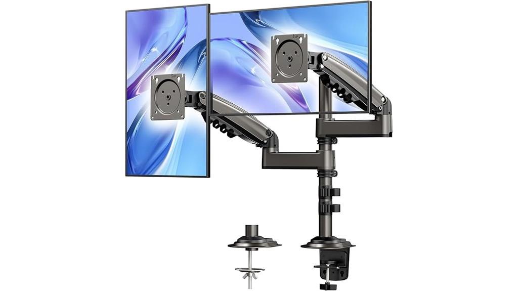 adjustable gas spring stand