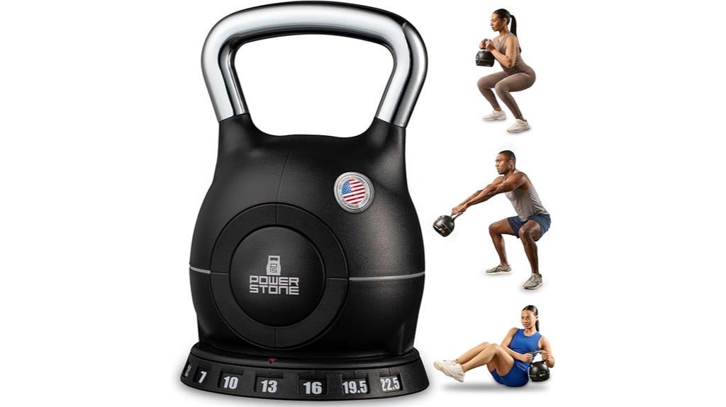 adjustable kettlebell with dial