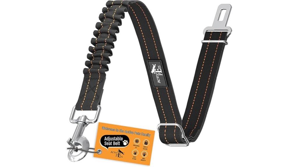 adjustable pet car harness