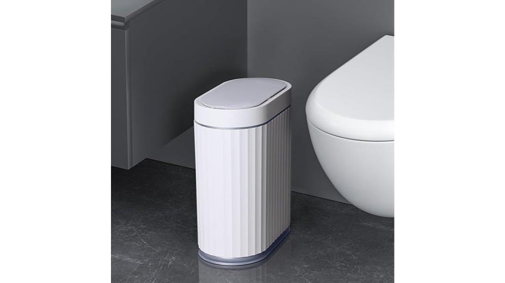 automatic 2 gallon bathroom trash