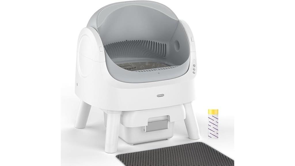 automatic safety cat litter box