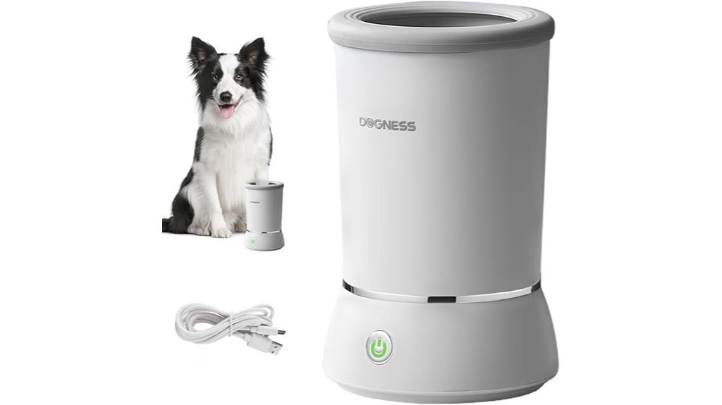automatic small dog paw cleaner
