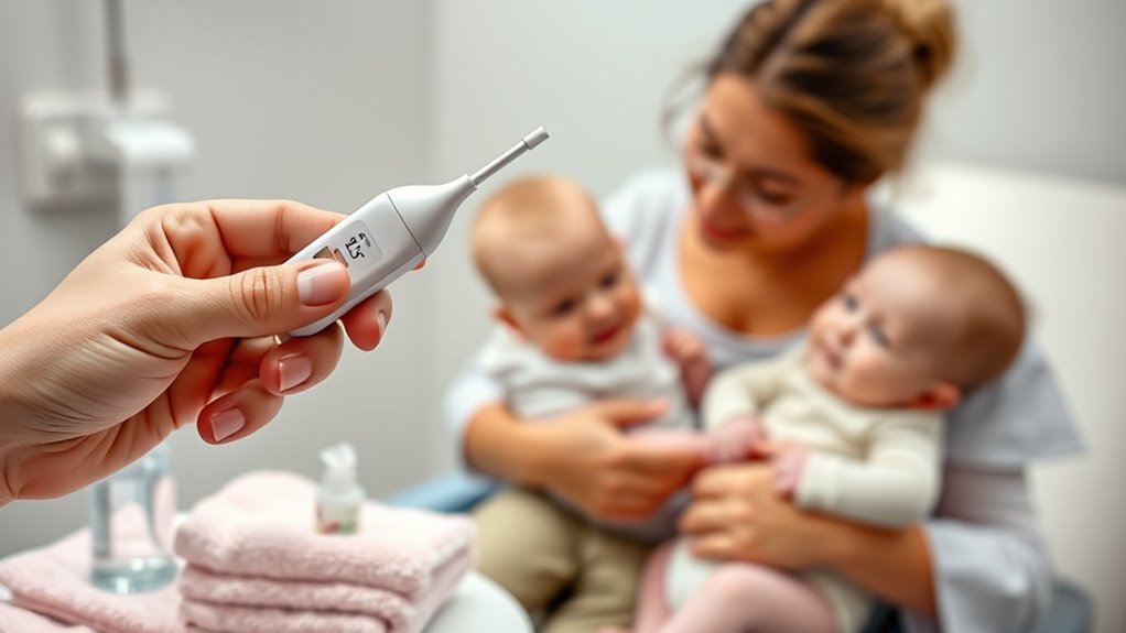 baby thermometer safety features