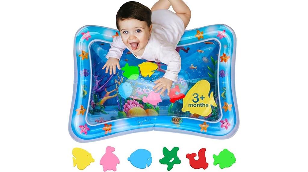 baby water tummy mat