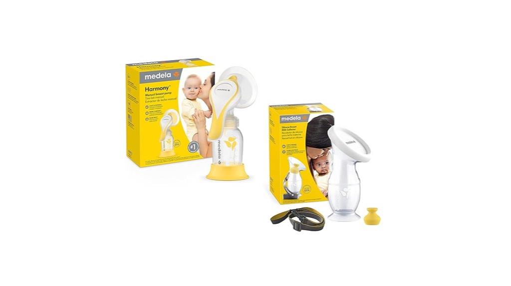 breast pump and collector bundle
