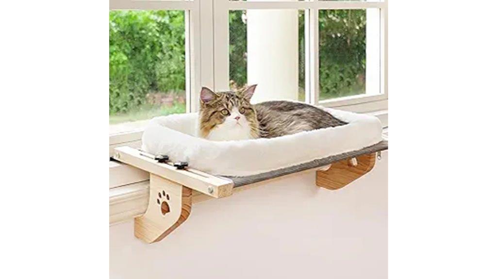 cat hammock with cushion