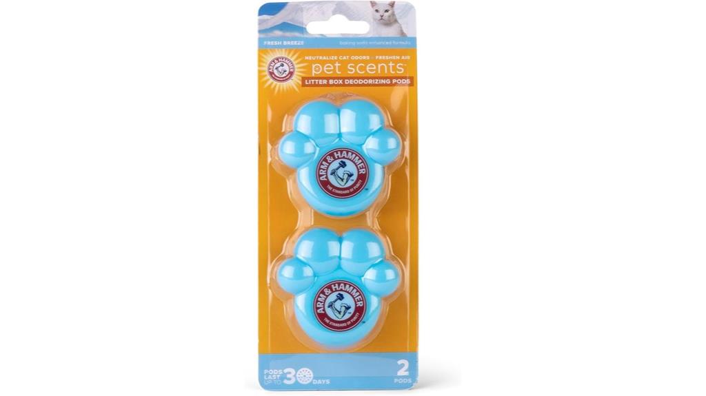 cat litter deodorizer pods