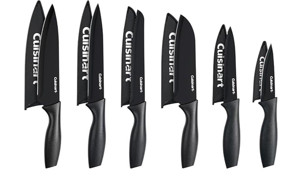 ceramic coated knife set