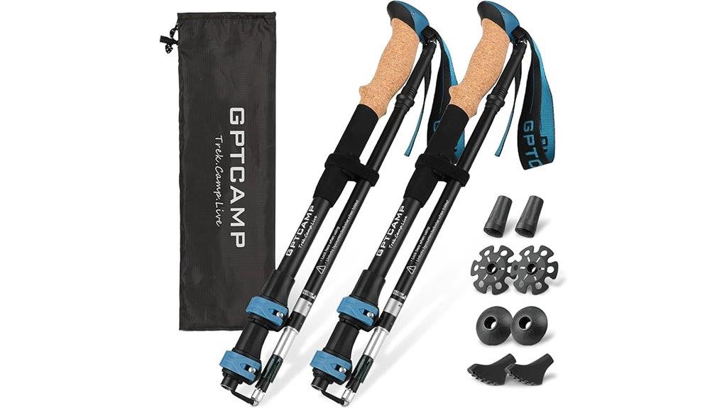collapsible hiking poles pack