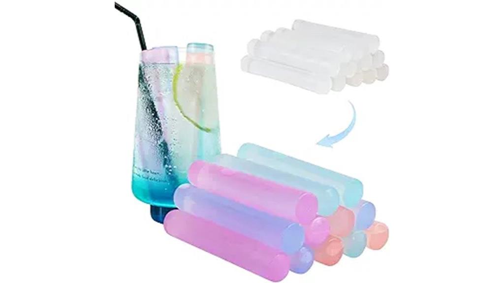 color changing drink ice