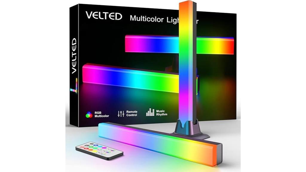 colorful music sync bar