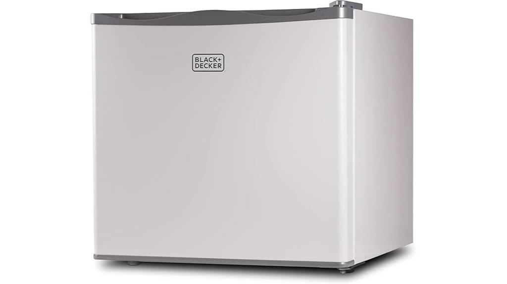 compact upright freezer