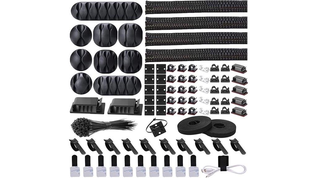 complete cable organization kit