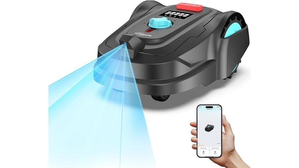 cordless gps lawn mower