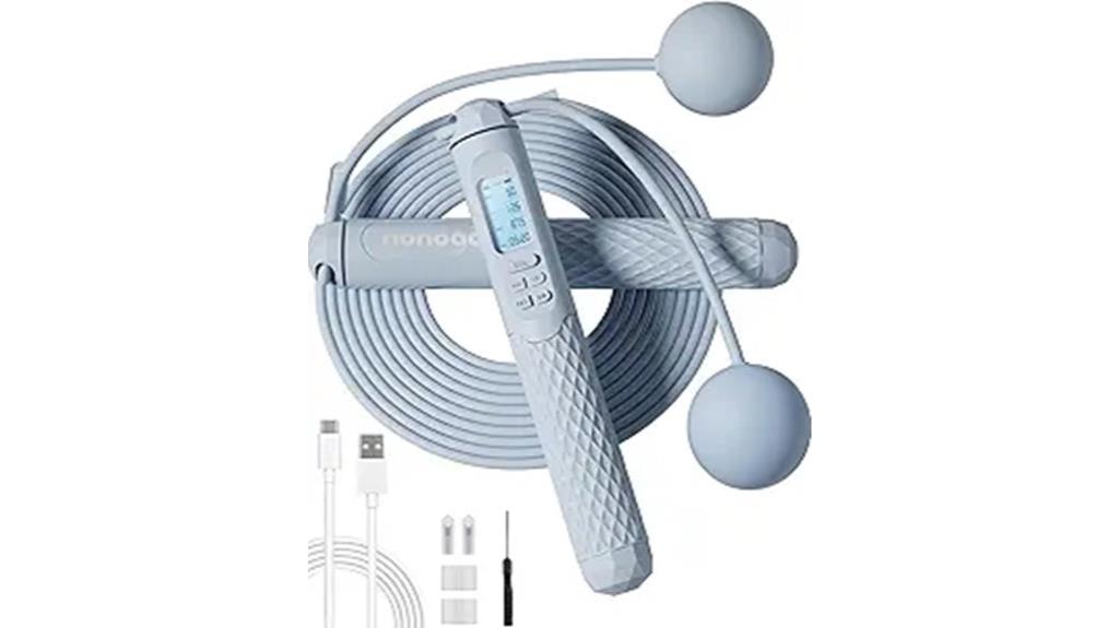 cordless jump rope with counter