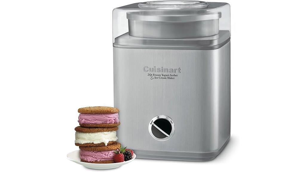 cuisinart 2 quart frozen dessert