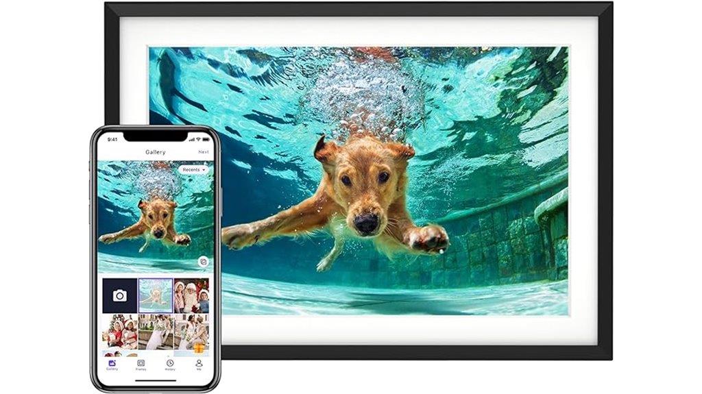 digital frame 32gb storage