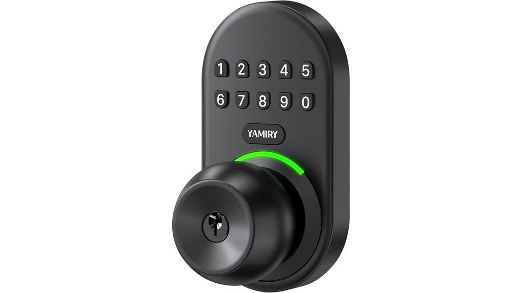 digital keypad door lock