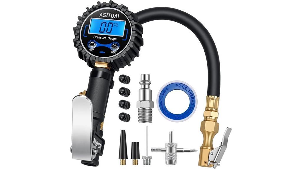 digital tire pressure inflator