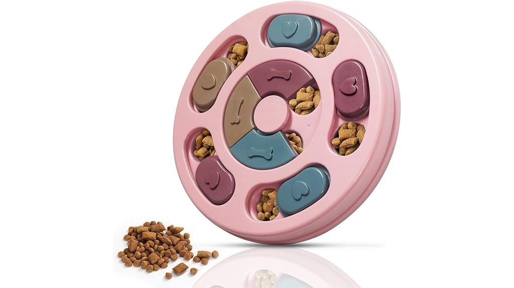 dog puzzle toy pink