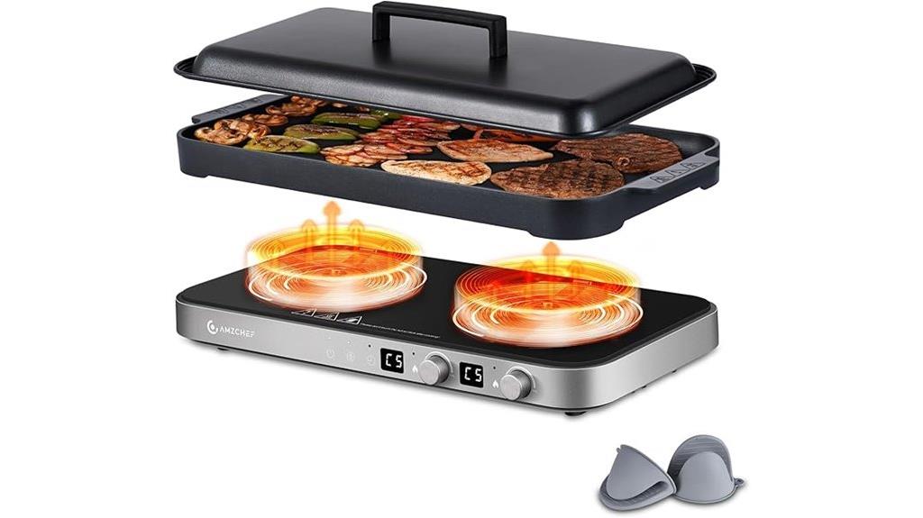 double induction cooktop