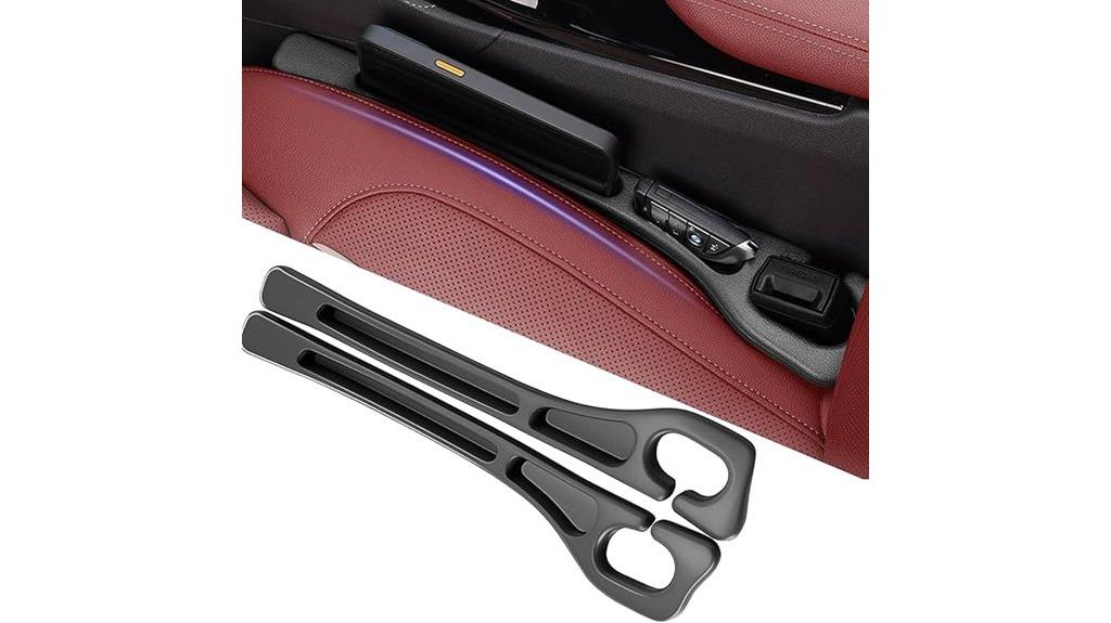 dual car seat organizer