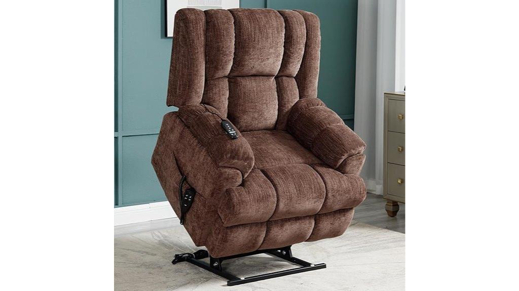 dual motor massage recliner