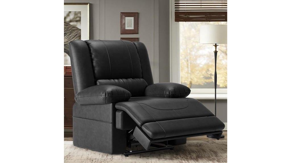 dual motor recliner with massage