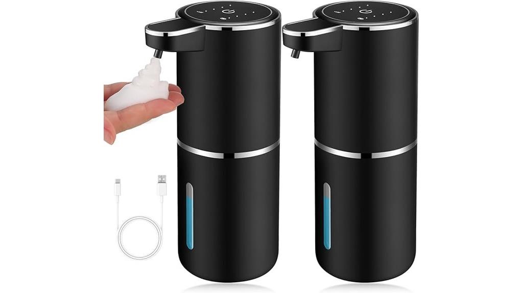 dual soap dispenser set