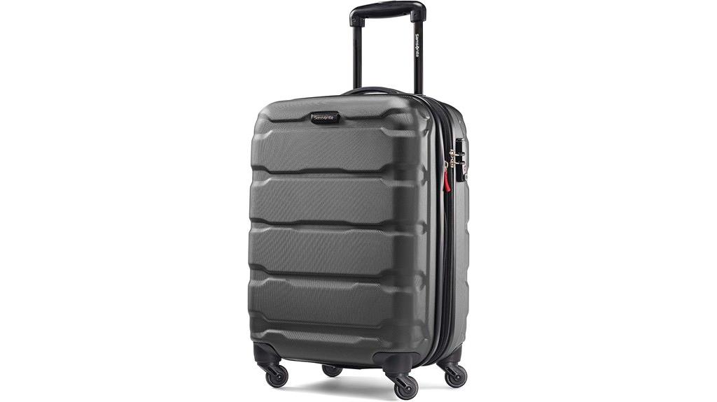 durable spinner luggage suitcase