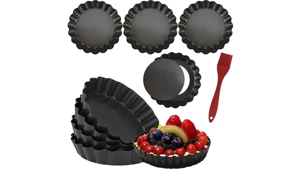 eight pack mini tart pans