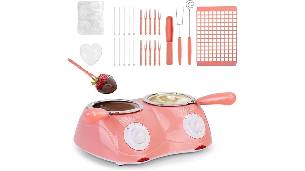 electric chocolate melting pot