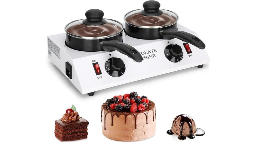 electric chocolate melting pot