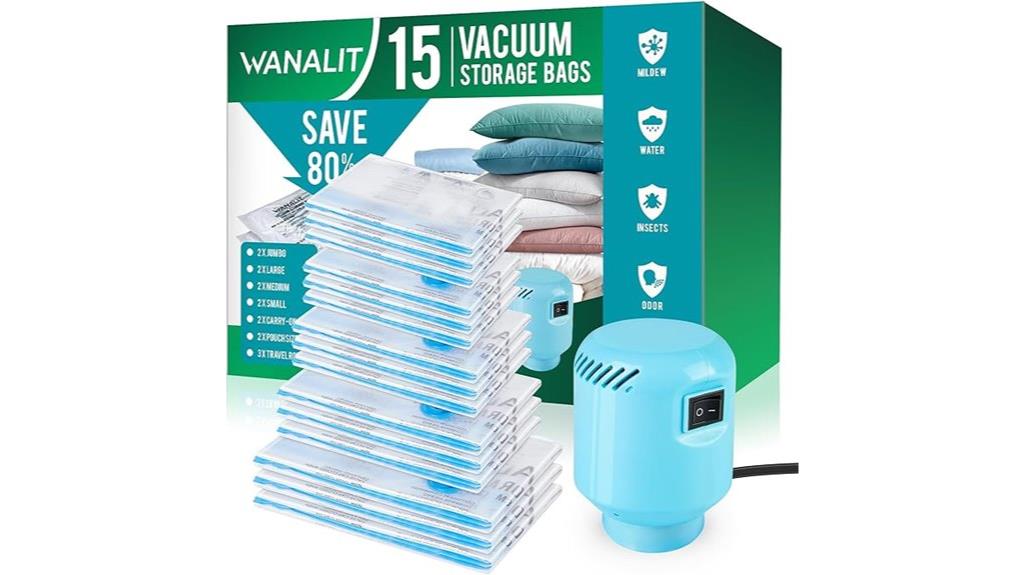electric pump vacuum storage